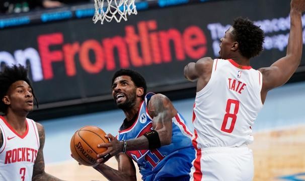 亚冠-篮网逆转火箭登顶东部 万幸！哈登伤情并无大碍