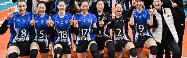 亚洲冠军联赛-上海女排时隔二十五载再登顶 联赛新人崭露头角